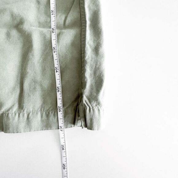 Quiksilver Edition Mens Camp Shirt Casual Button Down Green Regular Fit Medium - Picture 5 of 7